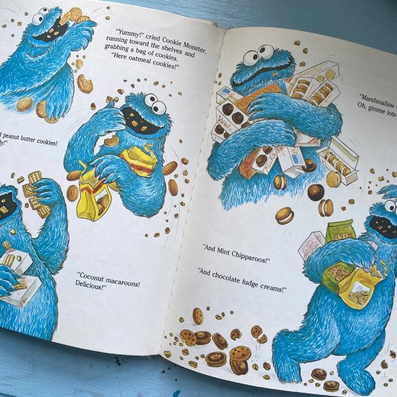 Vintage The Sesame Street Book Don’t Forget the Oatmeal - Picture 6 of 8